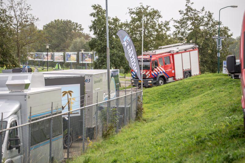 Boot in problemen door afgebroken roer