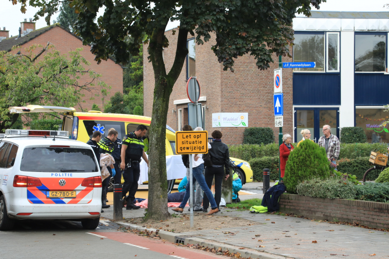 Man gewond na glijpartij