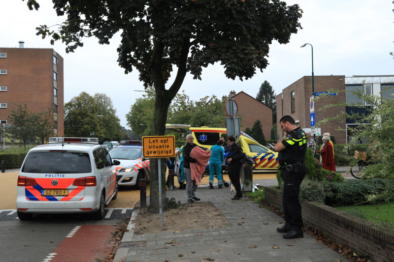 Man gewond na glijpartij