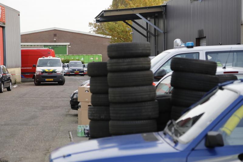 Drugslab ontdekt in bedrijfspand