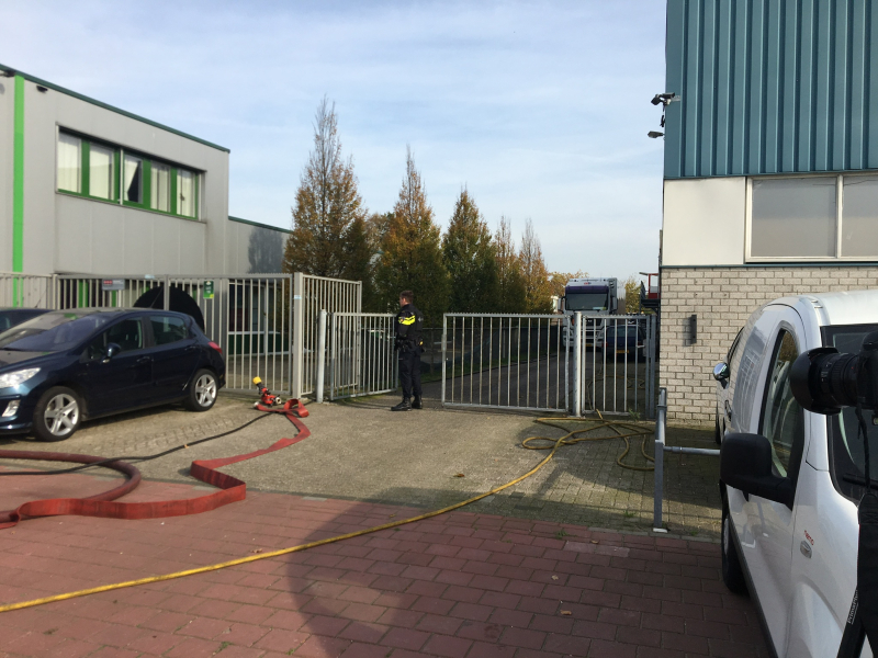 Drugslab ontdekt in bedrijfspand