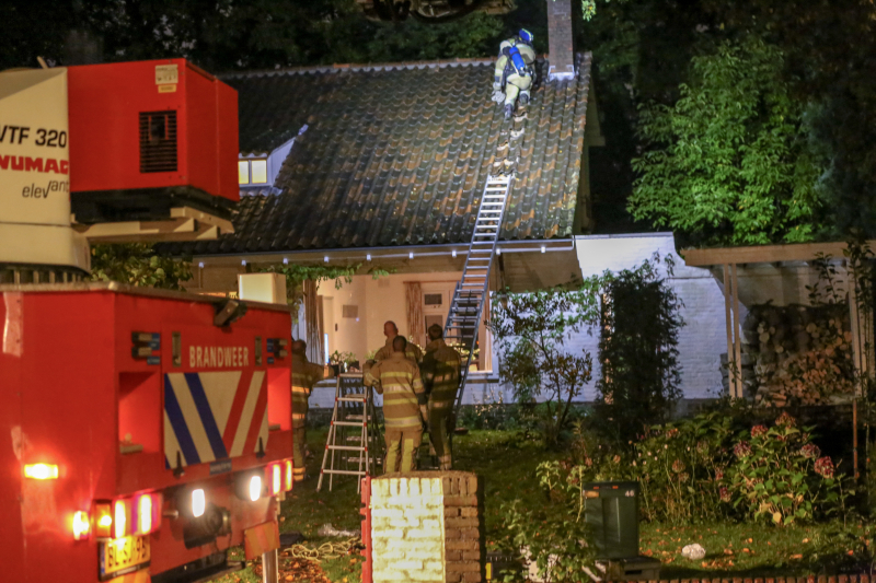 Wintersweer zorgt voor de eerste schoorsteenbrand