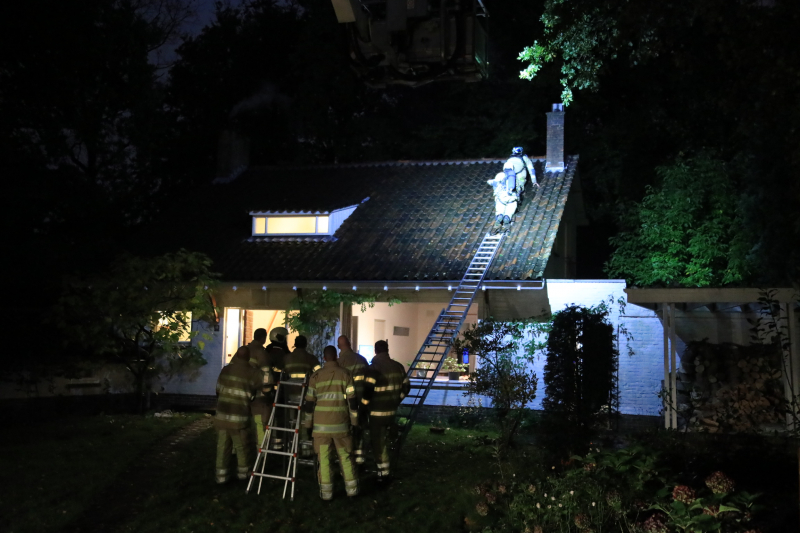 Wintersweer zorgt voor de eerste schoorsteenbrand