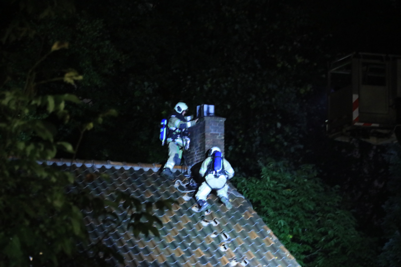 Wintersweer zorgt voor de eerste schoorsteenbrand
