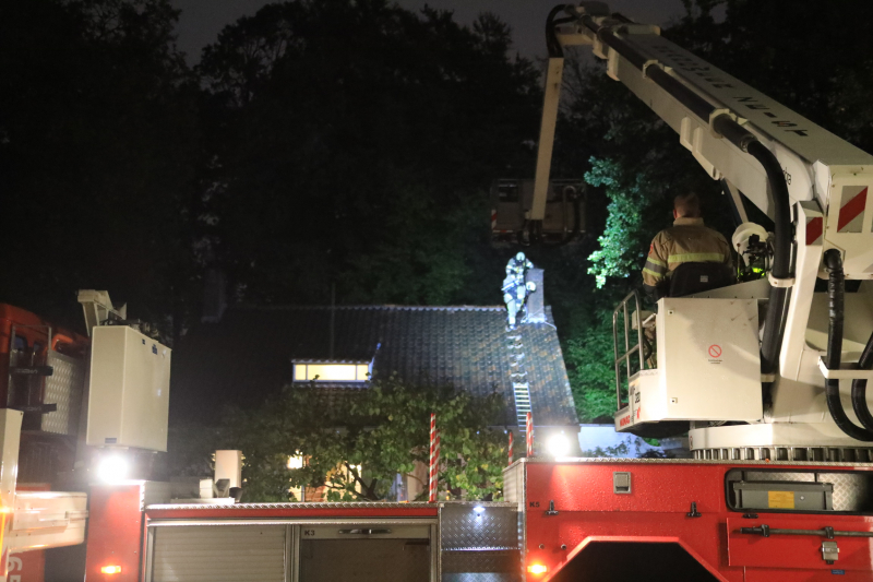 Wintersweer zorgt voor de eerste schoorsteenbrand