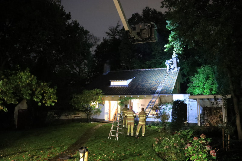 Wintersweer zorgt voor de eerste schoorsteenbrand