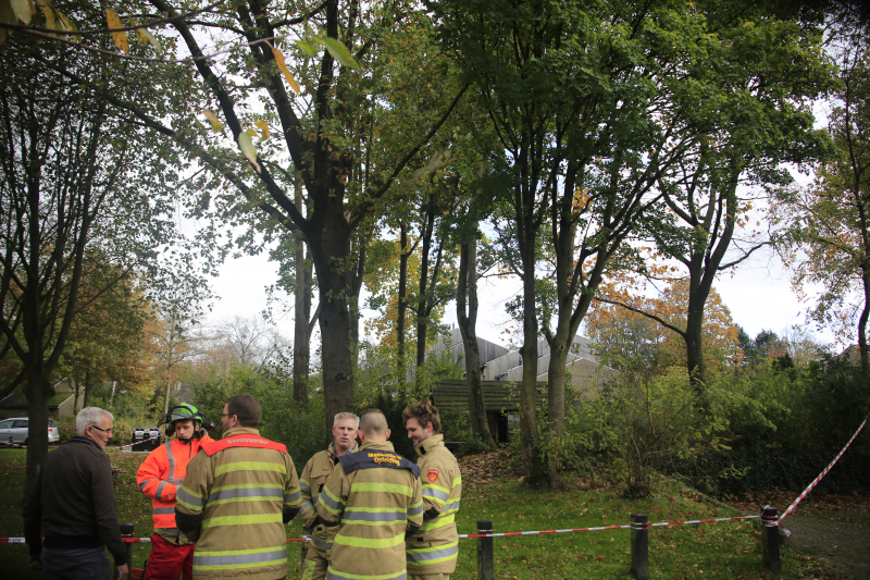 Deel van boom breekt af na storm