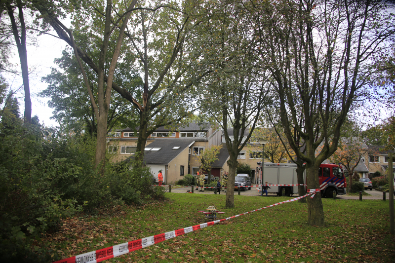 Deel van boom breekt af na storm