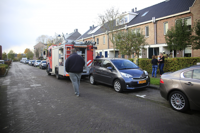 Kruipruimte onder water na gesprongen leiding