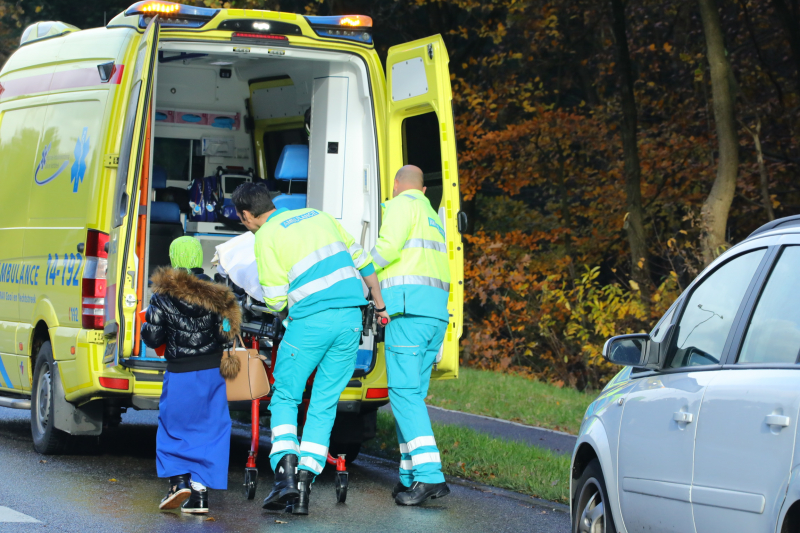 Gewonde bij kop-staartaanrijding