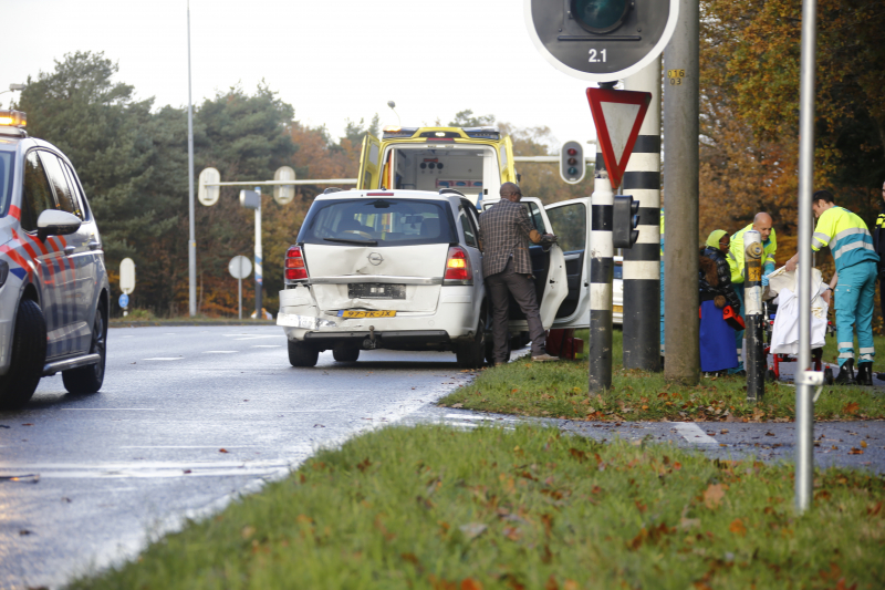 Gewonde bij kop-staartaanrijding