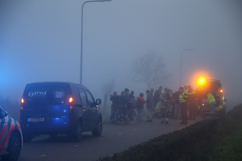 ongeval amersfoortseweg bunschoten-spakenburg