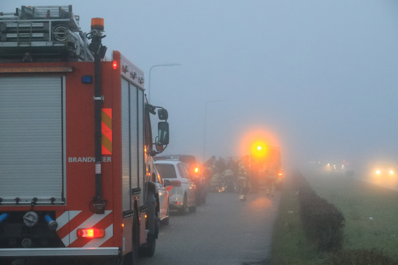 Jongen komt met voet vast te zitten tussen kettingkast en trapper