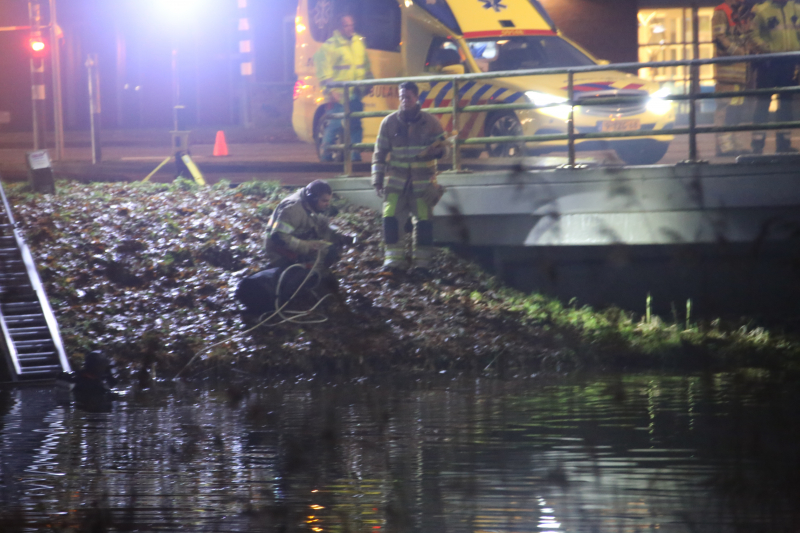 Zoekactie in het water