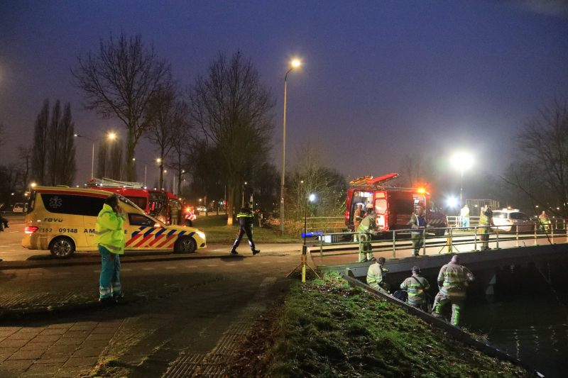 Zoekactie in het water