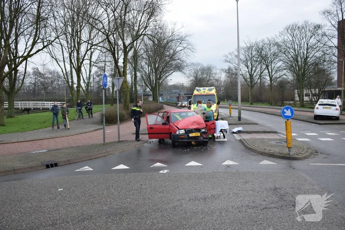 Gewonde bij forse aanrijding