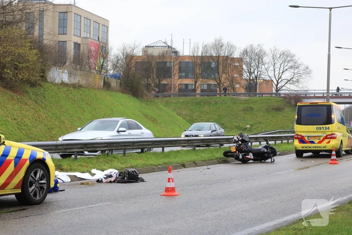 Motorrijder ernstig gewond na ongeval