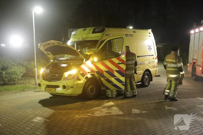 Ambulance in brand