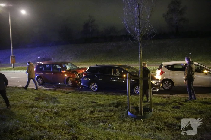 Flinke schade bij kop-staartbotsing
