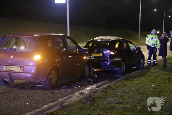Flinke schade bij kop-staartbotsing
