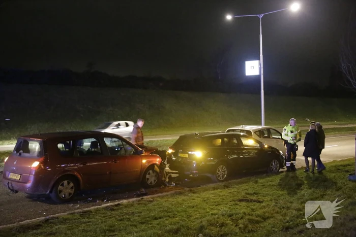 Flinke schade bij kop-staartbotsing