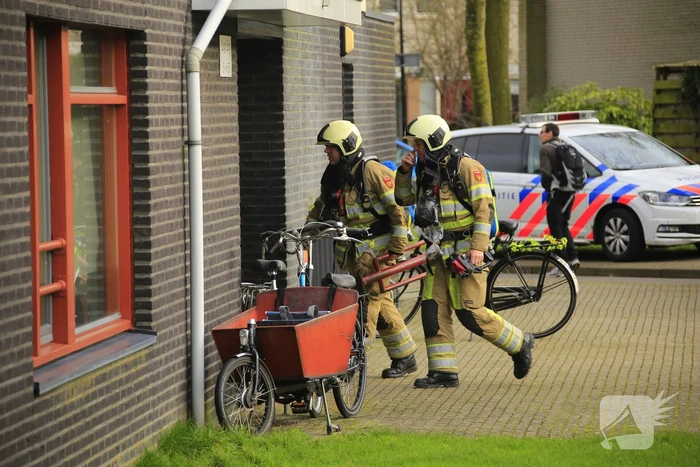 Persoon overleden bij flat brand