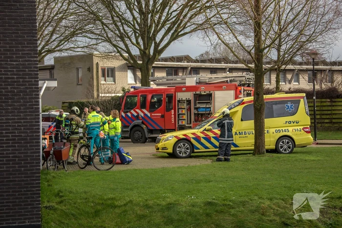 Persoon overleden bij flat brand