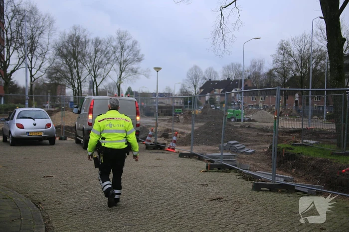 WOII granaat aangetroffen bij graafwerkzaamheden