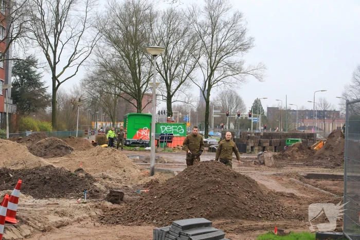 WOII granaat aangetroffen bij graafwerkzaamheden