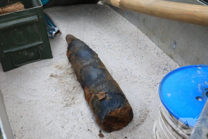 Franse brisantgranaat tot ontploffing gebracht