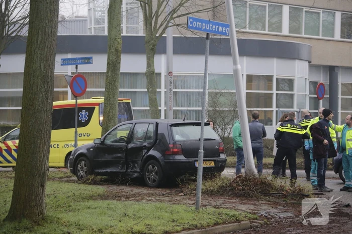 Flinke schade bij botsing op kruising