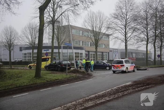 Flinke schade bij botsing op kruising