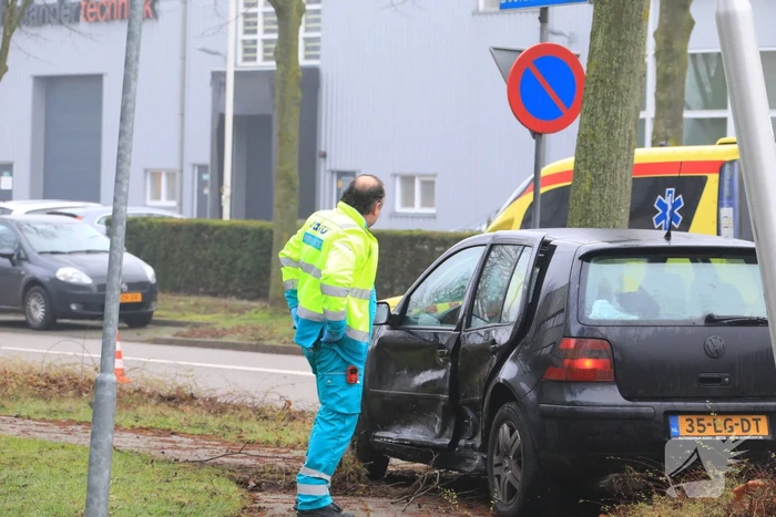 Flinke schade bij botsing op kruising