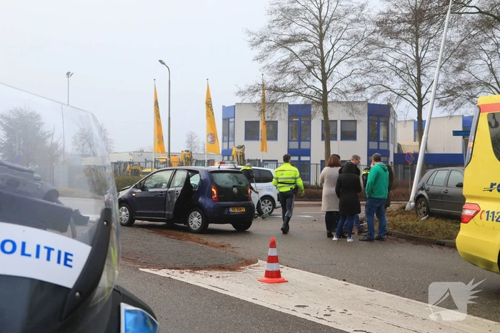 Flinke schade bij botsing op kruising