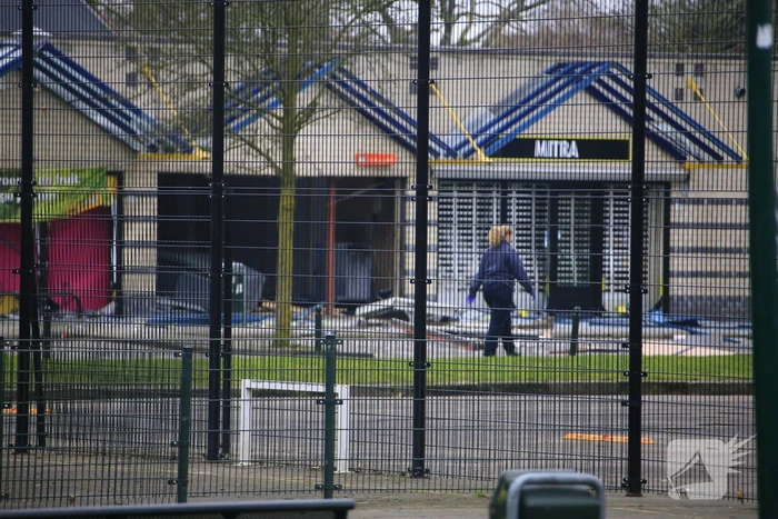 Enorme schade na plofkraak