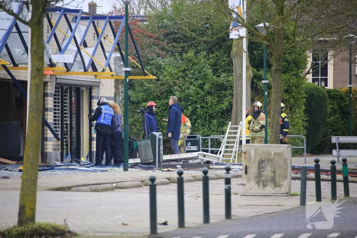 Enorme schade na plofkraak