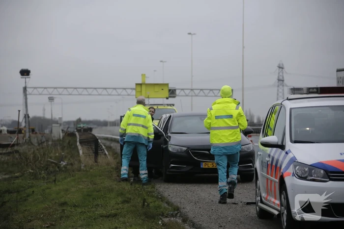 Bestuurster flink geschrokken na kop-staartaanrijding