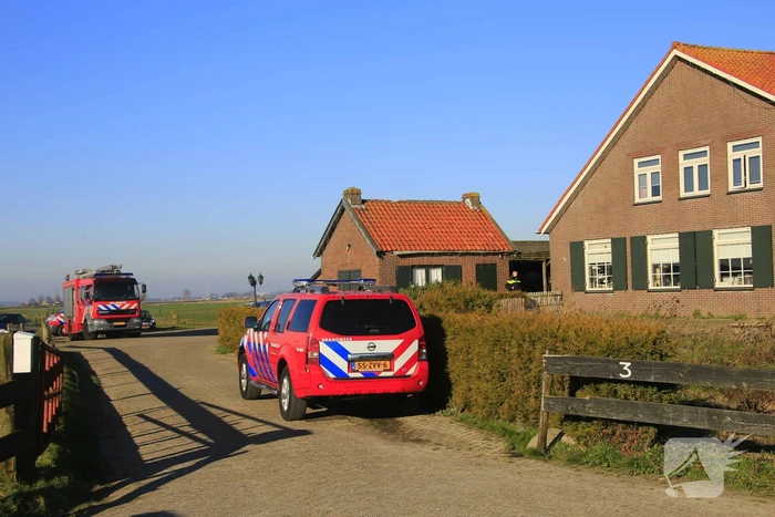 Groot onderzoek in schuur boerderij