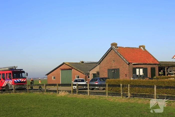 Groot onderzoek in schuur boerderij