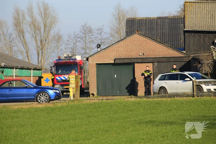 Groot onderzoek in schuur boerderij