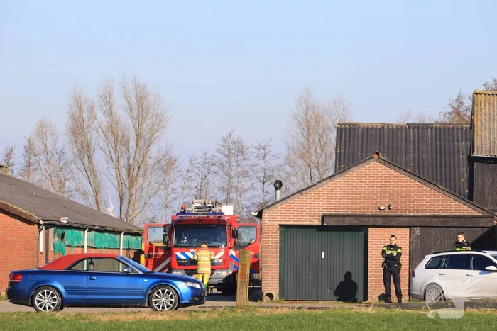 Groot onderzoek in schuur boerderij