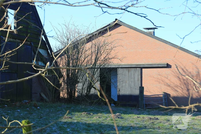 Groot onderzoek in schuur boerderij