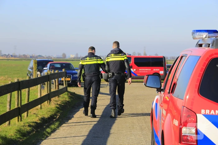 Groot onderzoek in schuur boerderij