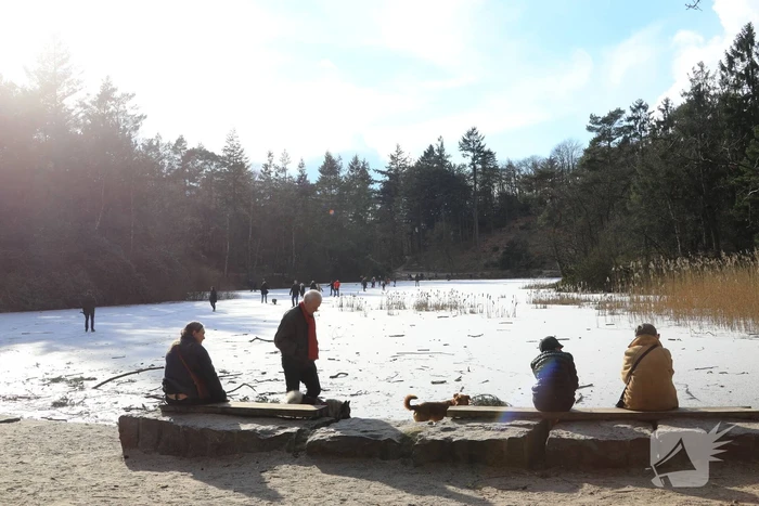 Volop schaatsplezier op Bosvijver