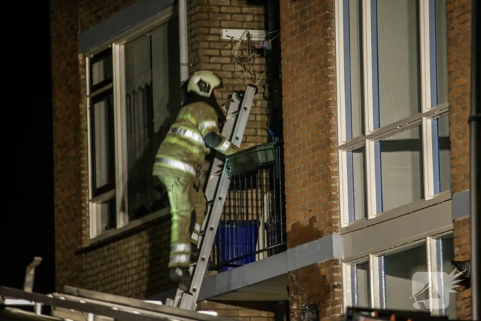 Brandweer draait kraan dicht na lekkage