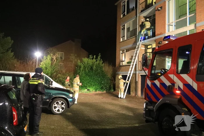 Brandweer draait kraan dicht na lekkage