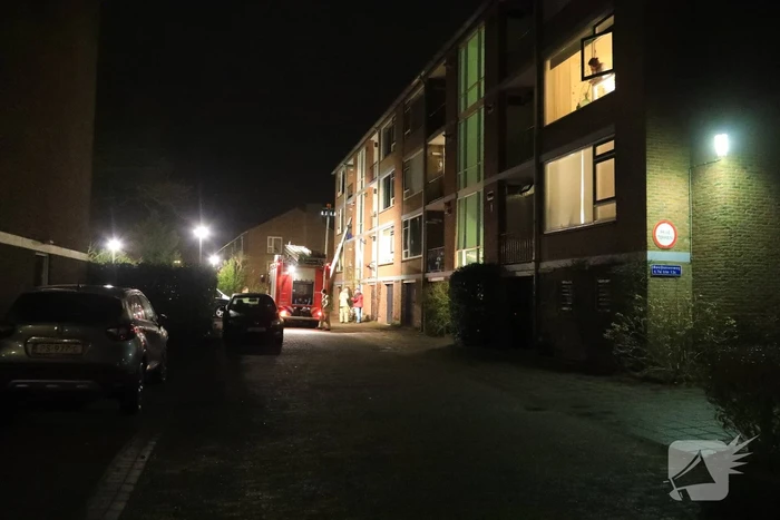 Brandweer draait kraan dicht na lekkage