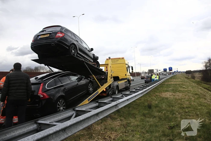 Flinke schade bij kop-staartbotsing