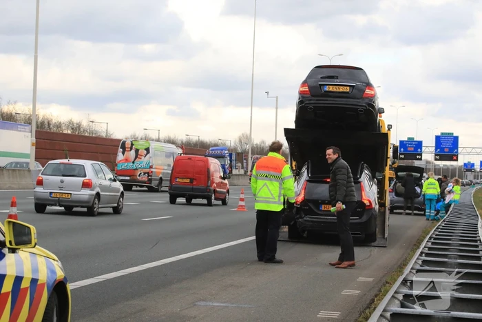 Flinke schade bij kop-staartbotsing
