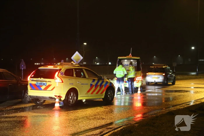 Persoon gewond na ongeval